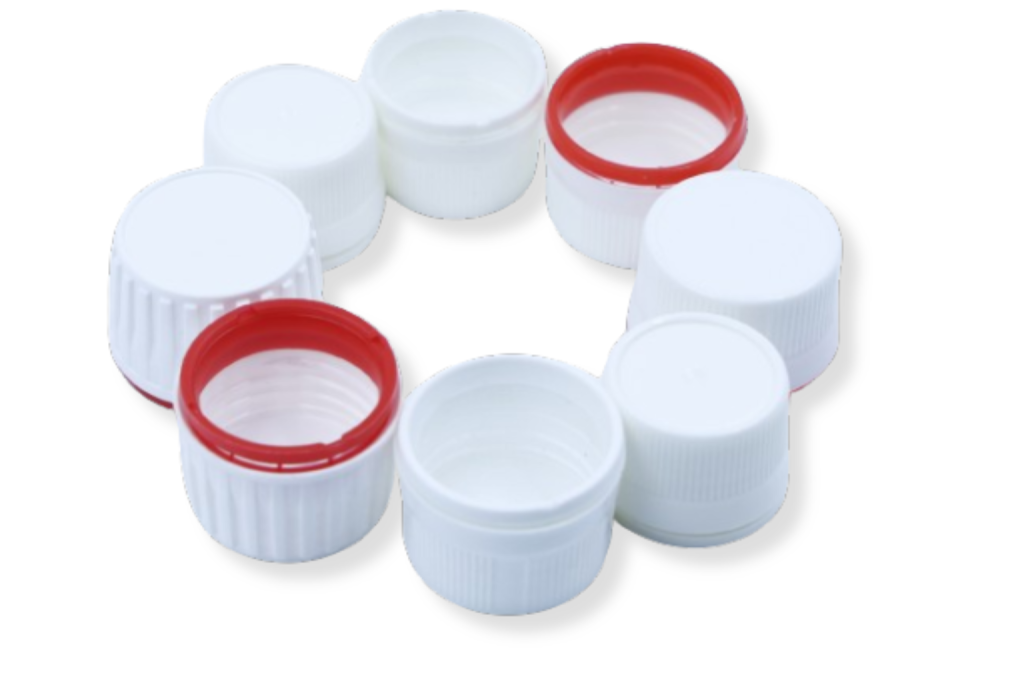 White Double Seal Cap