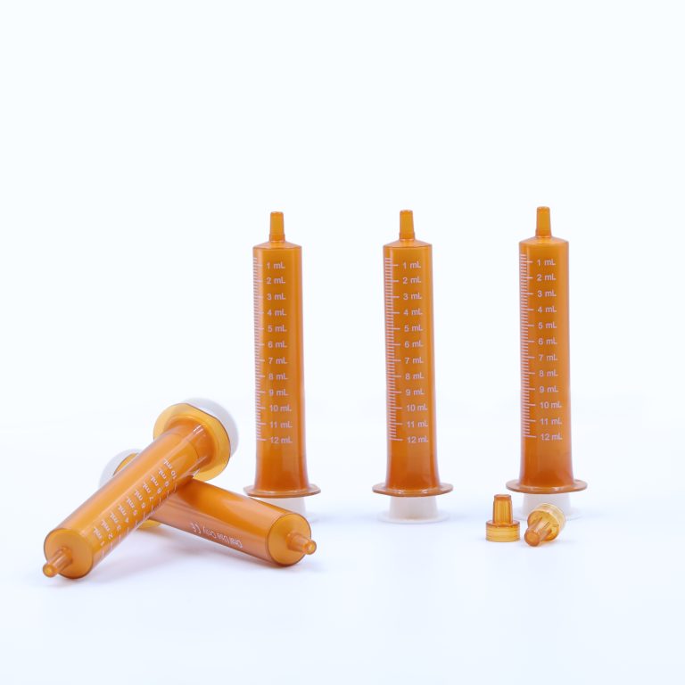 Oral injection syringe CareTip Amber2